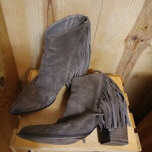 Steve Madden Fringe Booties